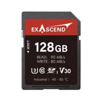 ex128gsdv30-ide Exascend 128 GB Industrial SDXC SD Card, Class 10, UHS-1 (U3), V30