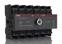 1sca105037r1001-ot125f3c ABB 3 Pole Base Mounting Changeover Switch - 125A Maximum Current, 45kW Power Rating, IP20