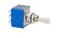 5656ab-9 APEM Toggle Switch, On-On, 3PST, Solder Lug Terminal, 125V ac