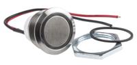 48m-112g ITW Switches 48M Series Illuminated Push Button Switch, Momentary, Panel Mount, 19.43mm Cutout, SPST, Green LED, 48V