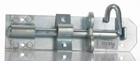 254-9972 RS PRO Steel Padlockable Zinc Door Bolt