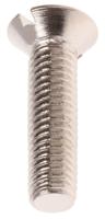 482-9388 RS PRO Slot M5 Countersunk Brass Machine Screws DIN 963 x 20.0mm
