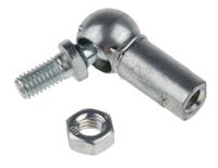 689-401 RS PRO Steel M6 Ball and Socket Joint, 32.5mm x 30mm