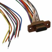 mdm-37ph003b-a174 ITT Cannon MDM 37 Way Cable Mount D-sub Connector Plug, 1.27mm Pitch