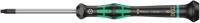05118048001 Wera Tamperproof Torx Precision Screwdriver, T9 Tip, 60 mm Blade, 157 mm Overall
