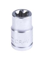 m3814 Teng Tools 10-Piece 1/4 in Standard Socket Set , e-Torx