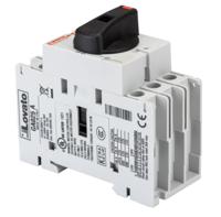 ga025a Lovato 3P Pole Isolator Switch - 25A Maximum Current, 22kW Power Rating, IP65
