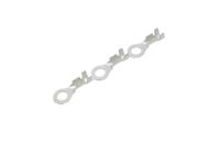 srb-25t-m5 JST, SRB Uninsulated Ring Terminal, M5 Stud Size, 1mm² to 2.5mm² Wire Size