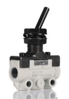 vm130-01-08a SMC Toggle Lever Pneumatic Relay Pneumatic Manual Control Valve VM100 Series, R 1/8, 1/8, III B