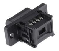 642-4840 RS PRO 9 Way Cable Mount D-sub Connector Plug, 1.27mm Pitch