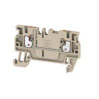 1552790000 Weidmuller  A Series Dark Beige, 1.5mm², Single-Level, Push In Termination, ATEX, IECEx