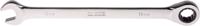 487-056 RS PRO Combination Ratchet Spanner, 10mm, Metric, Double Ended