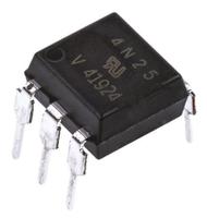 h11aa1 Vishay, H11AA1 AC Input Transistor Output Optocoupler, Through Hole, 6-Pin DIP