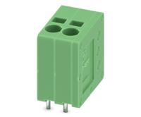 1990850 Phoenix Contact SPT 1.5/ 2-V-3.5 Series PCB Terminal Block, 2-Contact, 3.5mm Pitch, Through Hole Mount, 1-Row, Spring