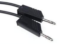 934064100 Hirschmann Test & Measurement Test lead, 16A, 60V dc, Black, 1.5m Lead Length