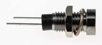 dx1116gn Bulgin Green Panel Mount Indicator, 2.1V, 6.1mm Mounting Hole Size, Lead Wires Termination