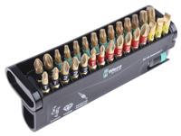 05057431001 Wera Impact Bit Set 30 Pieces, Hexagon, Phillips, Pozidriv, Slotted, Torx