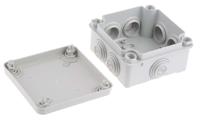 0-920-22 Legrand Plexo Series Grey Junction Box, IP55, 105 x 105 x 55mm