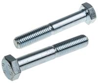 279-824 RS PRO Bright Zinc Plated Steel, Hex Bolt, M12 x 75mm