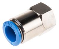 qsf-14-12-b Festo QS Series Straight Threaded Adaptor, G 1/4 Female to Push In 12 mm, Threaded-to-Tube Connection Style, 190651