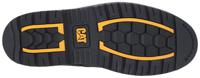 p724621 CAT P724621 Black Steel Toe Capped Unisex Safety Boots, UK 8, EU 42