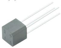 vs-1kab60e Vishay Bridge Rectifier, 600V, 4-Pin