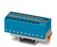 3273638 Phoenix Contact Distribution Block, 19 Way, 6mm², 32A, 800 V, Blue