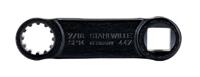 02480028 STAHLWILLE 447A series Series Square Spline Drive Adaptor, 50.8 mm, 17 x 9.2 / 19 x 11mm Insert, Gunmetal Finish