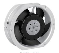 af172-000059-48v-p2-8300 ebm-papst Axial Fan, 48 V dc, DC Operation, 650m³/h, 98W, 2.05A Max, 172 x 150 x 51mm