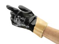 28359080 Ansell ActivArmr Black Kevlar Nitrile Work Gloves, Size 8, Nitrile Coating
