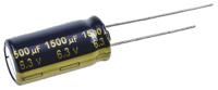 eeufc0j152 Panasonic 1500μF Aluminium Electrolytic Capacitor 6.3V dc, Radial, Through Hole - EEuFC0J152