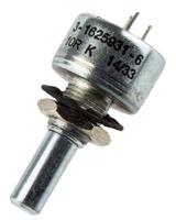 404802692043 TE Connectivity M 10Ω Rotary Potentiometer 1-Gang, Panel Mount (Through Hole),