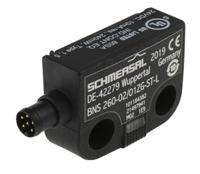bns-260-0201zg-st-l Schmersal BNS260 Series Magnetic Safety Switch, 24V dc, Plastic Housing, M8