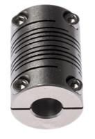 703192828 Huco Beam Coupling, 19mm Outside Diameter, 8mm Bore, 28mm Length Coupler