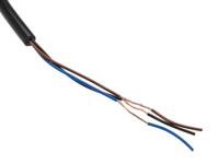 e2b-m12ks04-wp-c2-5m Omron Inductive Threaded Barrel Proximity Sensor, M12, 4 mm Detection, NPN NC, 12 → 24 V dc