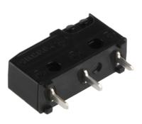 db1c-c1aa ZF Button Micro Switch, Through Hole Terminal, 6 A @ 250 V ac, SPDT