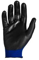 11618100 Ansell HyFlex 11-618 Blue Nylon Glove, Size 10, Polyurethane Coating