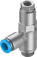 hgl-14-qs-8 Festo HGL Non Return Valve, 8mm Tube Inlet, G 1/4 Male Outlet, 0.5 → 10bar