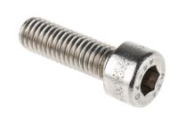 187-1493 RS PRO Stainless Steel Hex Socket Cap Screw, DIN 912, M8 x 25mm