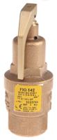 n-542-025-5-bar Nabic Valve Safety Products 5bar Pressure Relief Valve With Female BSP 1 in BSP Female Connection and a BSP 1 Exhaust