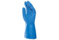 3432600-10 Mapa HARPON 326 Blue Natural Latex Work Gloves, Size 10