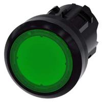 3su1001-0aa40-0aa0 Siemens SIRIUS ACT Series Green Latching Push Button, 22mm Cutout, IP66, IP67, IP69K