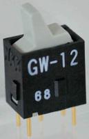 gw-12lgp NKK Switches SPDT, Latching Rocker Switch PCB