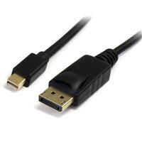 mdp2dpmm3m StarTech.com Male Mini DisplayPort to Male DisplayPort, PVC  Cable, 8K @ 60 Hz, 3m