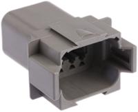 dt04-08pa Deutsch, DT Automotive Connector Socket Grey 8 Way DT04-08PA