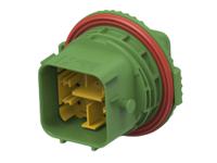1-2445860-3 TE Connectivity, DEUTSCH NTSEAL Automotive Connector Green Cable Mount 36 Way