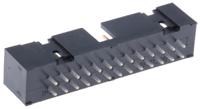 hif3fc-26pa-254dsa71 Hirose HIF3FC Series Straight Through Hole PCB Header, 26 Contact(s), 2.54 mm Pitch, 2 Row, Shrouded