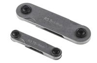 683-0759 RS PRO Radius Gauge Set Metric 16 Blades 0.25mm 0.75mm to 13mm