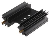 sk104-381-sts-220 Fischer Elektronik Heatsink, 11K/W, 38.1 x 34.9 x 12.7mm, Clip