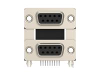2454917-1 TE Connectivity 2454917 9 Way Vertical Board Mount D-sub Connector Socket, 19.05mm Pitch